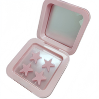 Boîte de rangement pour maquillage transfrontalière avec patchs anti-acné colorés en forme d'étoile, patchs légers pour boutons à l'huile essentielle, traitement personnalisé