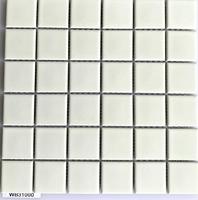Carreaux de mosaïque en céramique colorés modernes et minimalistes de 48x48 mm pour murs de cuisine, crédences et piscines