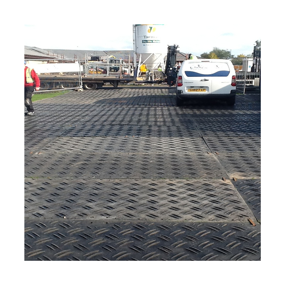 4x8 футов защитные коврики для грунта для экскаватора trackway