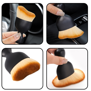 Cepillo de limpieza de ventilación de aire de plástico suave, eficaz para el interior del coche, para la eliminación de polvo de huecos con cerdas suaves, cepillos de lavado de coches - Product Image 6