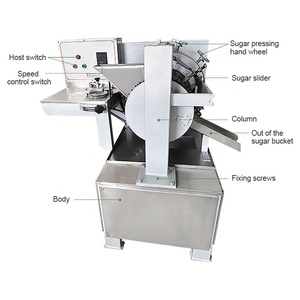 Sphérique fait à la main spécial petit papier bâton <span class=keywords><strong>Pastille</strong></span> sucette faire la ligne de production de Machine pour arc-en-ciel - Product Image 4