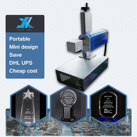 JX AUTO Mini machine de marquage laser à fibre UV RF co2 pour transport express aérien bon marché CNC