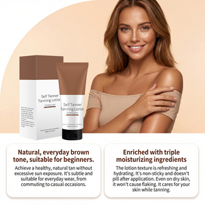 Refreshing Non-Greasy Moisturizing Outdoor <b>Tanning</b> Body <b>Lotion</b> With a Nourishing and Moisturizing Effect - Product Image 4
