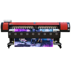 Impresora de rollo a rollo, máquina de impresión uv de 2,5 m con cabezal de impresión xp600