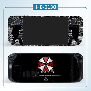 Steam Deck Skin Protector HE-0098 PVC Full Cover Art Design Protective <b>Film</b> For Gaming Handheld Device - Product Image 4
