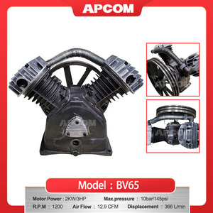 Tête de compresseur à piston haute pression APCOM, 3065 3080 3090 AW90, tête de pompe à piston robuste à 3 cylindres à vendre - Product Image 5