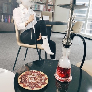 Original alemán de alta calidad detalle restauración MIG Airforce Hookah Configuración de lujo de acero inoxidable interior fiesta Bar Café Shisha - Product Image 1