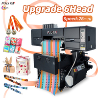 FULIYIN Printer Sublimasi Semi-Otomatis Roll-To-Roll 60cm Baru untuk Kotak Kado, Toko Bunga, Gelang, dan Pencetakan Kustom