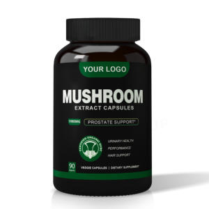 Extracto de hongos en polvo OEM Etiqueta Privada suplemento orgánico melena de León Cápsula de hongos - Product Image 2