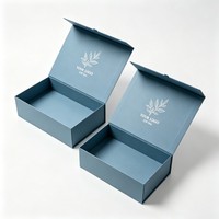 Boîte d'emballage magnétique personnalisée de luxe avec logo, boîtes cadeaux rigides en papier recyclable avec couvercle magnétique, emballage cadeau cosmétique