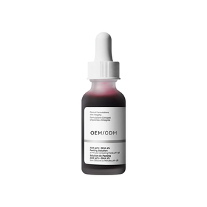 Solution exfoliante <span class=keywords><strong>AHA</strong></span> 30% + <span class=keywords><strong>BHA</strong></span> <span class=keywords><strong>2</strong></span>% OEM/ODM, sérum pour le visage éclaircissant et lissant au rétinol, soin de la peau coréen - Product Image 1