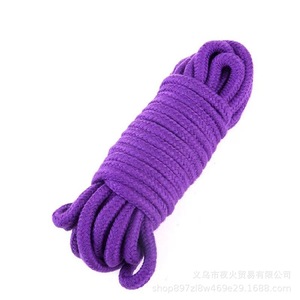 Juguetes alternativos, cuerdas eróticas, cuerdas de algodón de 10m, 5m, 20m al por mayor, cuerdas de algodón para bondage artístico para adultos. - Product Image 3