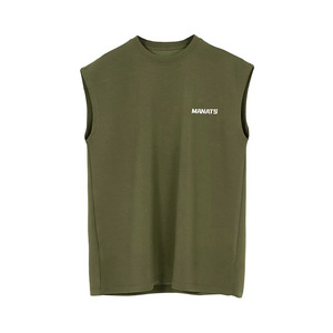 เสื้อกล้ามฮิปฮอปผู้ชายไซส์ XL แห้งเร็ว ยืดหยุ่น ระบายอากาศดี ดีไซน์ทันสมัย ไร้แขน เหมาะสำหรับออกกำลังกาย ฟิตเนส เนื้อผ้าถัก - Product Image 5