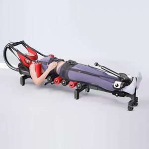 <span class=keywords><strong>Banc</strong></span> de traction <span class=keywords><strong>lombaire</strong></span> moderne en métal réglable, civière cervicale extensible pour le cou et le corps, dispositif d'extension de la colonne vertébrale pour la maison, sécurité - Product Image 4