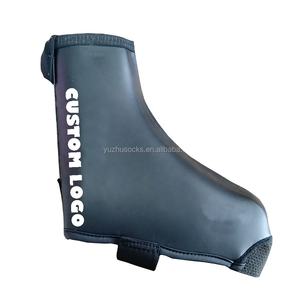 Couvre-chaussures en néoprène thermique imperméable coupe-vent personnalisé Couvre-chaussures <span class=keywords><strong>de</strong></span> <span class=keywords><strong>ski</strong></span> avec fermeture éclair au dos - Product Image 2