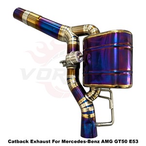 Vortex Factory-Direct Gradient-Ti Piping <b>Kit</b> For Mercedes-Benz AMG GT50 E53 Luxury-Tuning - Product Image 6
