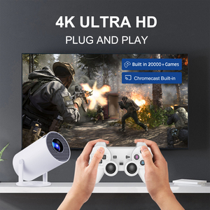Máy chiếu video Topleo HD 4K Mini, hệ thống rạp hát tại gia, máy chơi game cổ điển Hy300 <span class=keywords><strong>Pro</strong></span>, màn chiếu thông minh Android Mini Proyector - Product Image 4