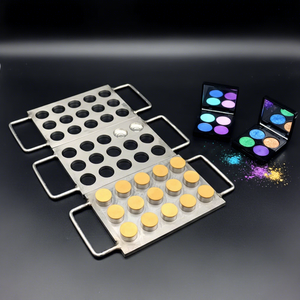 Stampi per Ombretti Quadrati D26 Lucidati a Specchio, Strumento di Pressatura Personalizzato per Cosmetici Fai-da-Te - Product Image 1