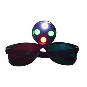Detector de visión binocular rojo-verde Fltek Worth 4 Dot LED Tester para examen ocular de supresión/diploplia WT-4 Rojo-Verde - Product Image 6