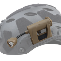 Casque avec lampe de signalisation à économie d'énergie LT-09, quatre couleurs de lumière, matériau en nylon, compatible avec le rail ARC Ops Core, accessoire de sécurité