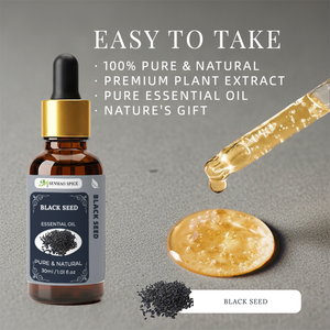 Aceite Esencial de Ricino Negro Natural de Alta Calidad, Prensado en Frío, Grado Superior, 100% Puro, Hidratante para la Piel, Marca Privada para SPA Corporal - Product Image 4