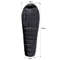 Saco de Dormir para Clima Frío, Ligero, de Alta Calidad, Agradable al Tacto, Impermeable, para Adultos