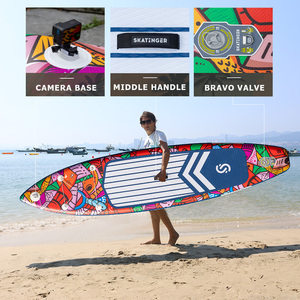 Skatinger Drop Stitch Touring <span class=keywords><strong>sup</strong></span> bảng Inflatable đứng lên mái chèo padel Hội Đồng Quản trị paddleboard ván lướt sóng waterplay lướt supboard - Product Image 6