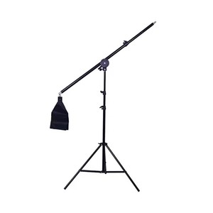 Brazo de luz superior ajustable con abrazadera de trípode giratoria, soporte de luz superior, barra transversal de extensión de saco de arena para luz de caja blanda - Product Image 2
