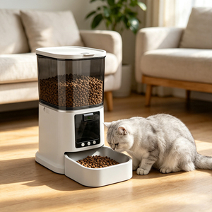 Automatic Pet Feeder Pet Feeder Alimentador Automático Minimalist OEM Automatic Smart Pet Feeder Plastic Shell Housing - Product Image 1