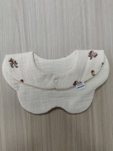 Babero de Gasa de Algodón Puro Clase A para Bebés, con Diseño de Pétalos de 360 Grados - Product Image 6