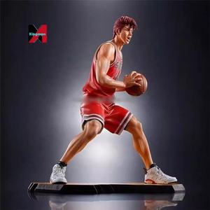 Slam Dunk GK Dribbling Jugador <span class=keywords><strong>de</strong></span> baloncesto apasionado Sakuragi Hanamichi Pose <span class=keywords><strong>de</strong></span> pie Modelo Estatua en caja Exhibición coleccionable - Product Image 1