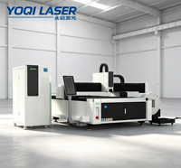 Machine de découpe laser à fibre CNC YOQI Y1-6015 pour tôles et tubes, découpeuse laser AI/LAS pour acier inoxydable, acier au carbone, aluminium