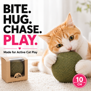 Pelota de juguete gigante de hierba gatera natural para juegos interactivos y alivio del estrés, juguete interactivo para mascotas - Product Image 2