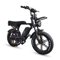 Vélo électrique urbain OUXI V8 Pro Fatbike 250W 1000W, longue autonomie, batterie amovible, pour adultes