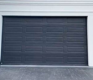 Stile moderno di alta qualità in lega di alluminio addensato profilo villa porta del garage <span class=keywords><strong>a</strong></span> induzione automatica elettrico flip porta del garage - Product Image 2
