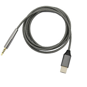 Câble audio pour casque Bose 3,5 mm à 2,5 mm pour Qc25 Qc35, motif torsadé noir - Product Image 5