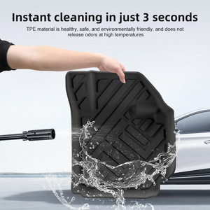 แผ่นรองท้ายรถยนต์แบบเต็มชุด 3 มิติ TPE กันน้ำ สำหรับ <span class=keywords><strong>Suzuki</strong></span> ERTIGA/<span class=keywords><strong>XL7</strong></span> HEV 2025 ทำความสะอาดง่าย - Product Image 2