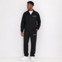 Ensemble de survêtement pour homme, deux pièces, veste zippée et short, coupe-vent en polyester, personnalisable