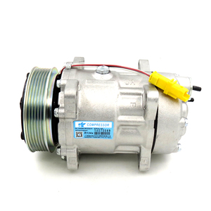 6453JN 9646416780 voiture AC <span class=keywords><strong>compresseur</strong></span> 12V pour Citroen C4 Fiat Peugeot 307 806 <span class=keywords><strong>compresseur</strong></span> de climatisation 6453LX 1240 1228F - Product Image 1
