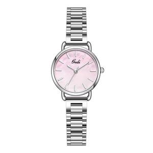 Drioshipping Reloj de moda de cuarzo para mujer de gama alta Pantalla analógica Nicho Esfera de vidrio de alto valor Ventana Reserva de energía Características de alarma - Product Image 4