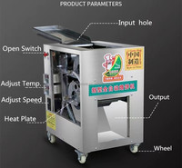 Machine automatique de cuisson de crêpes Lavash Pancake Burrito Taco Machine à presser Long Roti Maker