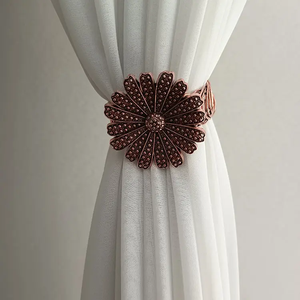 New Sang Trọng Hiện Đại Chất Lượng Cao Kim Loại Bướm Phong Cách Rèm <span class=keywords><strong>Tieback</strong></span> Rèm Phụ Kiện Móc - Product Image 2