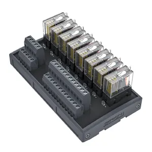 SiRON Y434-O 8 bit 1C power l power relays Module Coil Power Supply 10a 250vac/30vdc 24v Socket Base electric relay