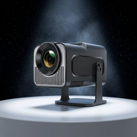Mini Proyector Junuo HY320 con Android 14, Resolución 1280x720P, 200 Lúmenes, 1+8GB, WiFi 2.4G/5G, 30000h de Duración de Lámpara, Cine en Casa