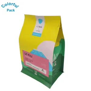 Factory Customization Stand Up Coffee Bags With Valve Tea 250g 500g Coffee Bean Bag