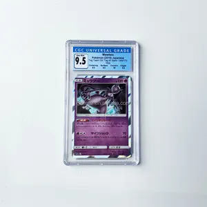 Suporte personalizado sgc guarda Tcg Acrílico Box 151 Grading Trading CGC Protetor Esportes Pokemon Graded Card Slabs Caso
