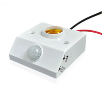 Or Vendeur E27 Infrarouge Corps Humain Capteur Interrupteur Porte-Lampe Type 86 Led Autre Montage Vis Inférieure Haute Puissance 220V Original