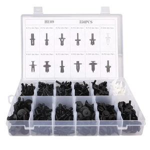 385 mảnh lai cơ thể đẩy Pin đinh tán bội cửa TRIM Bảng điều khiển người lưu giữ Fastener Kit các loại xe Fastener Clip Nylon - Product Image 3