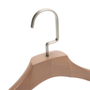 Custom Wooden Single Tier Antique <strong>Trouser</strong> <strong>Hangers</strong> <strong>with</strong> <strong>Clips</strong> for Wardrobe and Living Room Use - Product Image 5