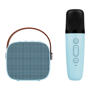 Loa Micro Không Dây Karaoke Mới, Thiết Kế Nhựa, Di Động, Có Pin Và Micro Tích Hợp - Product Image 6